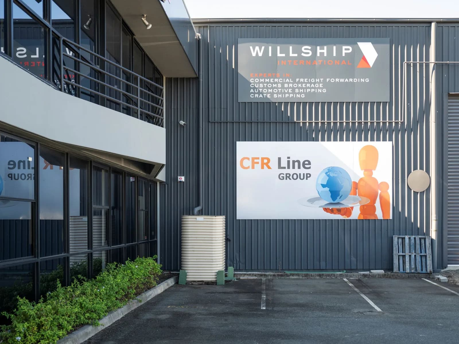 Willship and CFR Line Group printed wall panels