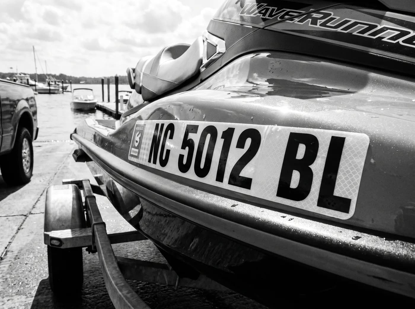 Boat Rego Stickers