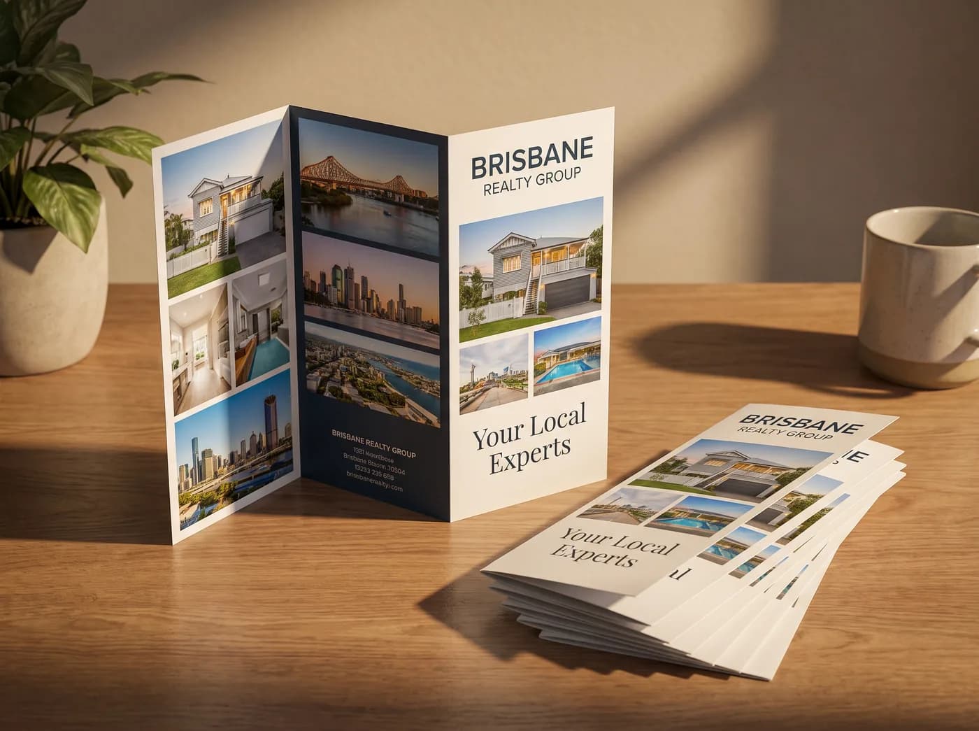 Tri-fold brochures