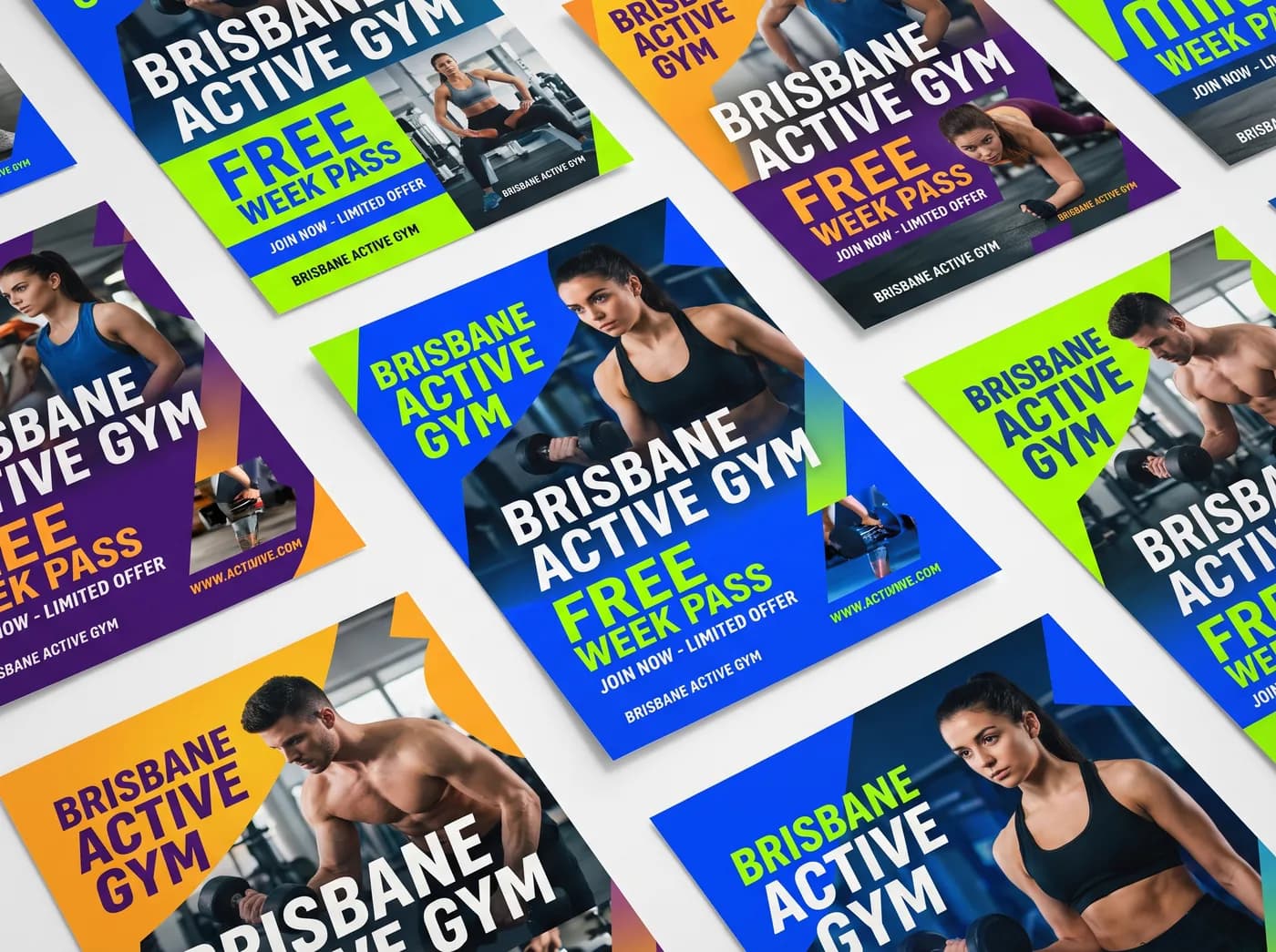 Printed promotional flyers