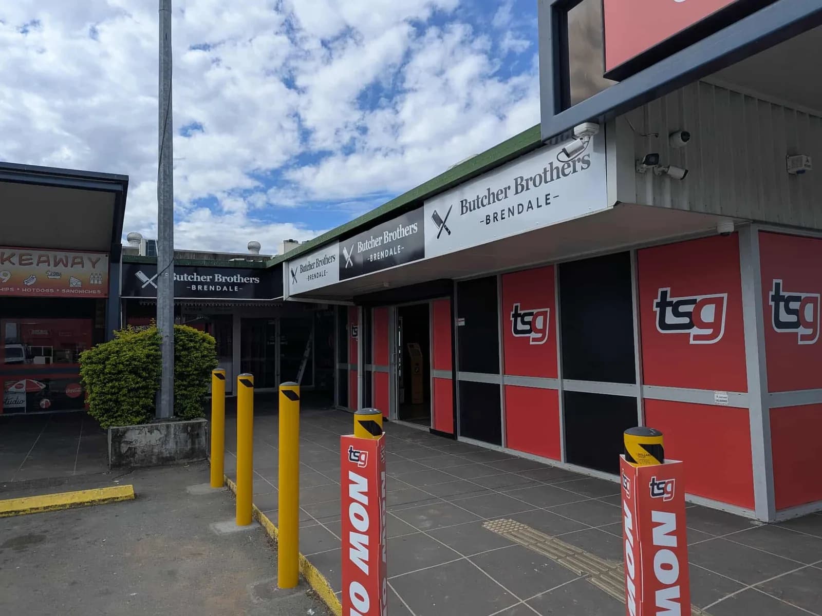 Butcher Brothers Brendale fascia signs and bollard covers